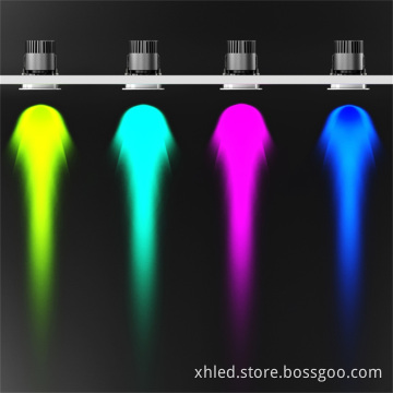 Hot Selling Aluminum Material: 20W RGBW 100-235V SPI 12V WiFi Colorful Spotlight